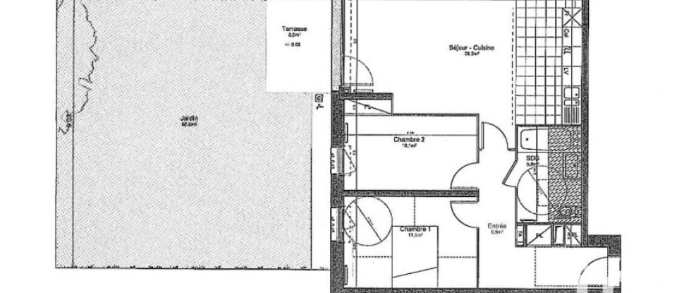 Apartment 3 rooms of 65 m² in Saint-Cyr-l'École (78210)