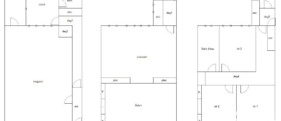 Maison de ville 9 pièces de 218 m² à Chartres (28000)