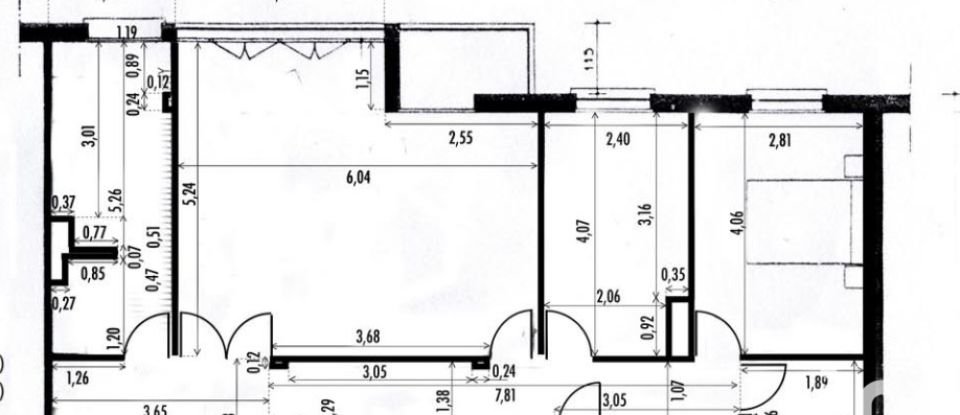 Apartment 4 rooms of 85 m² in Sceaux (92330)