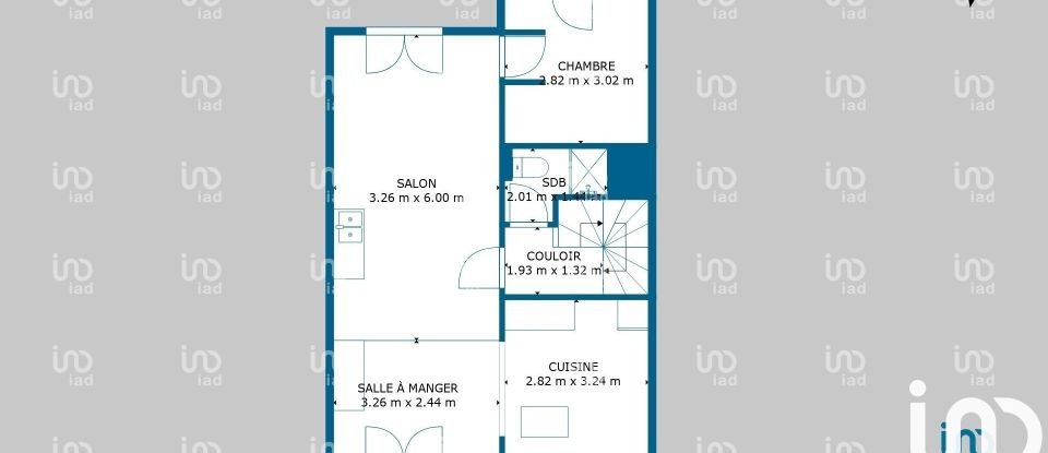 Pavilion 5 rooms of 95 m² in Joué-lès-Tours (37300)