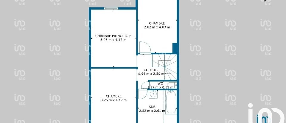 Pavilion 5 rooms of 95 m² in Joué-lès-Tours (37300)