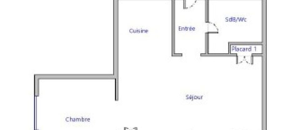 Appartement 2 pièces de 41 m² à Toulouse (31400)