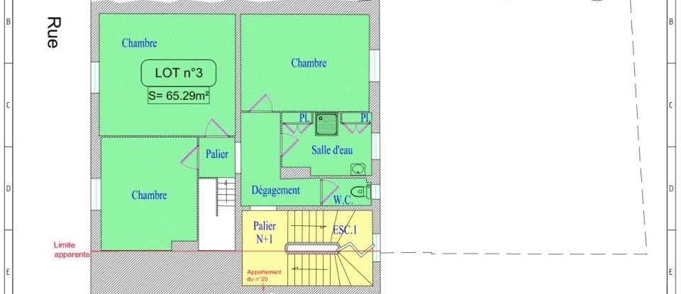 Duplex 6 pièces de 187 m² à Nantes (44000)