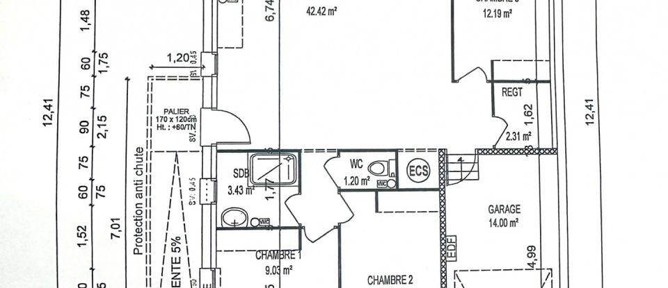 Maison traditionnelle 4 pièces de 82 m² à Lignan-sur-Orb (34490)