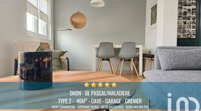 Apartment 2 rooms of 46 m² in Dijon (21000)