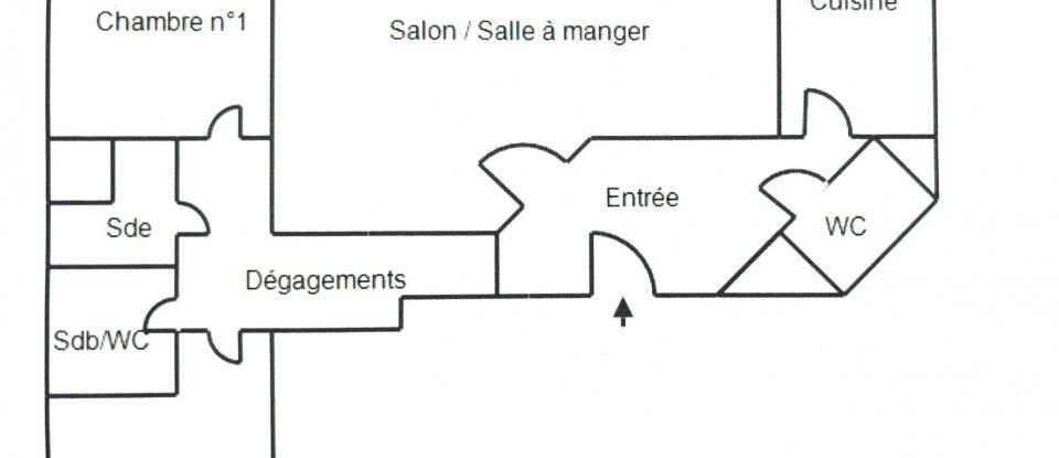 Apartment 3 rooms of 80 m² in Courbevoie (92400)