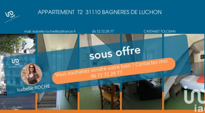 Apartment 2 rooms of 20 m² in Bagnères-de-Luchon (31110)