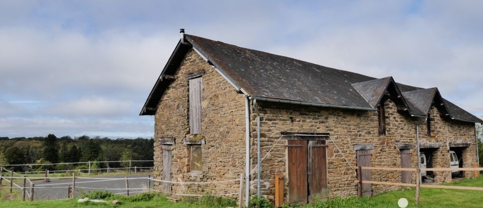 Farm 5 rooms of 143 m² in Saint-Pardoux-Corbier (19210)