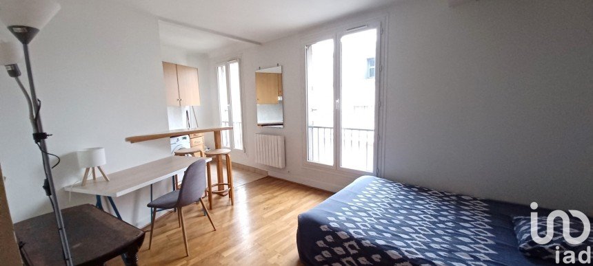 Studio 1 pièce de 24 m² à Paris (75019)