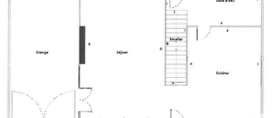 Maison 3 pièces de 97 m² à Ahun (23150)