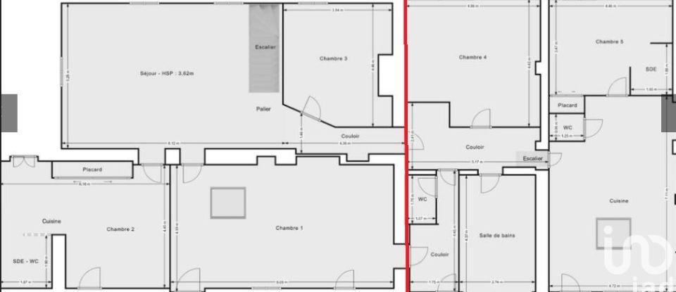 Maison traditionnelle 7 pièces de 250 m² à Moissac (82200)