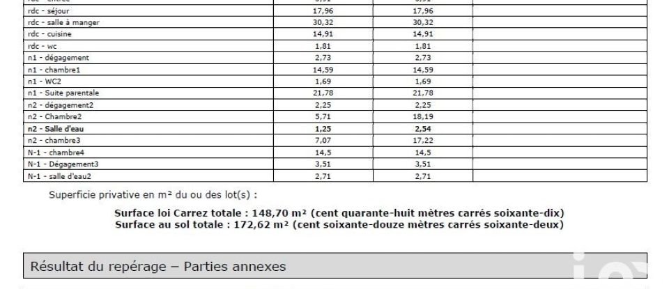 Maison 6 pièces de 173 m² à La Celle-Saint-Cloud (78170)