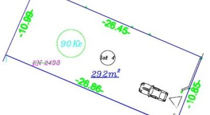 Land of 292 m² in Saint-Louis (97450)