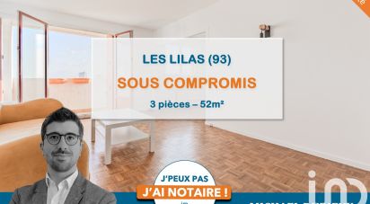 Appartement 3 pièces de 52 m² à Les Lilas (93260)