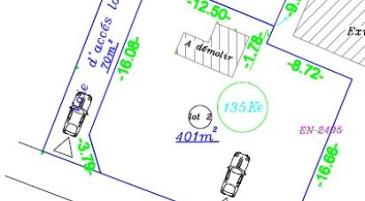 Terrain de 401 m² à Saint-Louis (97450)