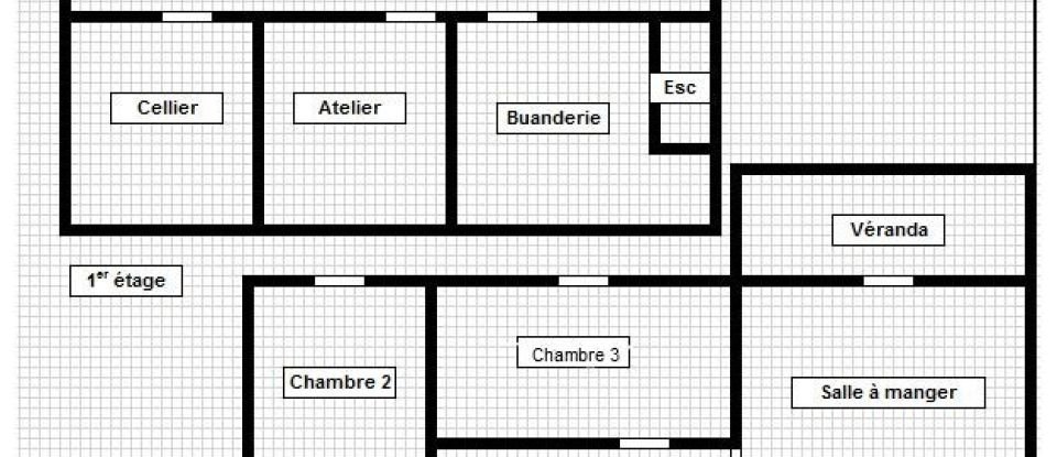 House 5 rooms of 65 m² in Verrières (86410)