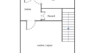 Duplex 2 pièces de 26 m² à Audierne (29770)