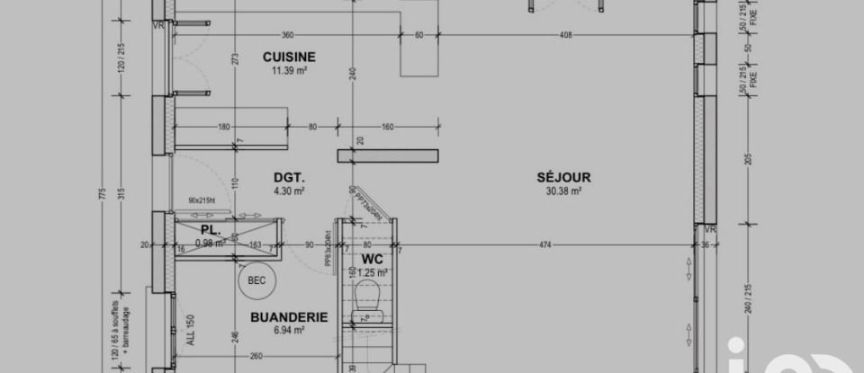 House 4 rooms of 118 m² in Enval (63530)