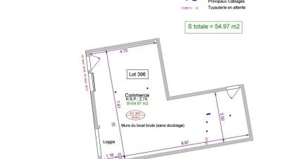 Retail property of 55 m² in Thorigny-sur-Marne (77400)