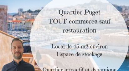 Retail property of 50 m² in Marseille (13006)