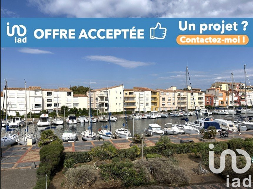 Appartement 2 pièces de 32 m² à LE CAP D'AGDE (34300)