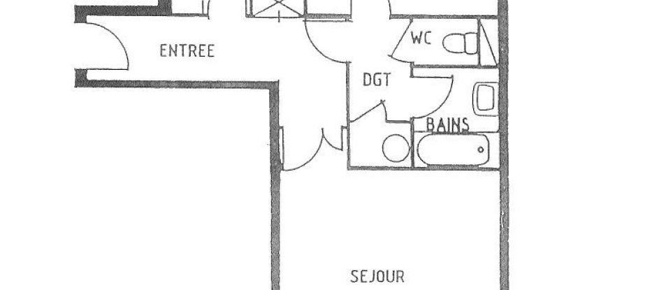 Appartement 2 pièces de 56 m² à Paris (75012)