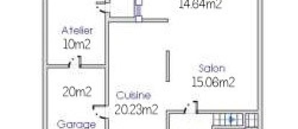 House 5 rooms of 95 m² in La Roche-sur-Yon (85000)