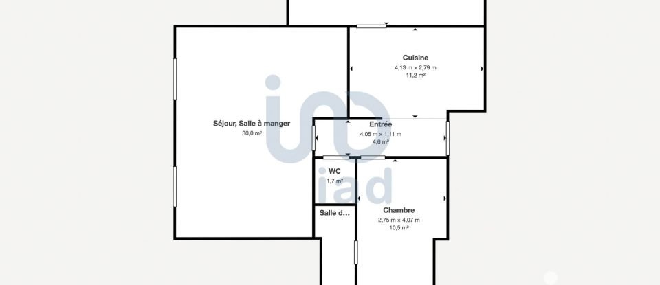 Maison de ville 5 pièces de 100 m² à Lieusaint (77127)