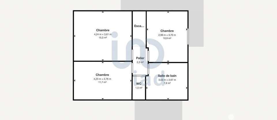 Maison de ville 5 pièces de 100 m² à Lieusaint (77127)