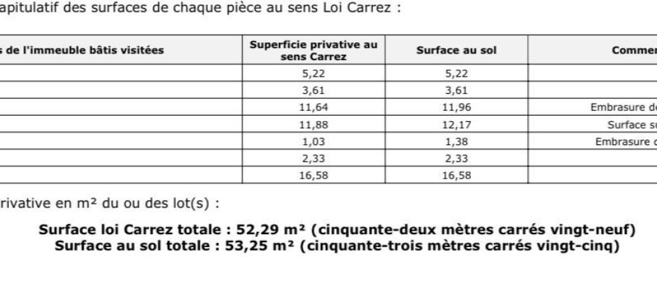 Appartement 4 pièces de 53 m² à Paris (75010)