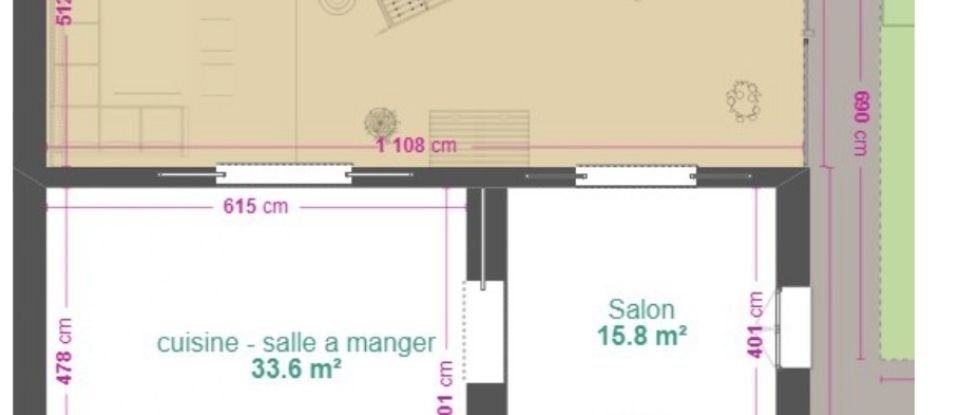 Maison de village 4 pièces de 120 m² à La Caillère-Saint-Hilaire (85410)