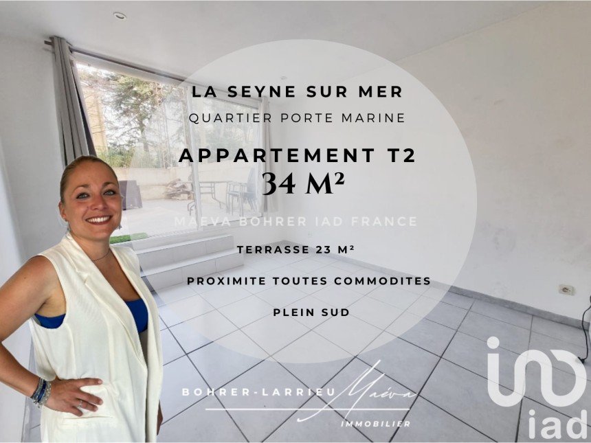 Appartement 2 pièces de 34 m² à La Seyne-sur-Mer (83500)