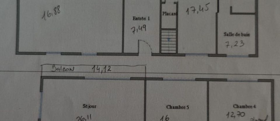 Maison de ville 7 pièces de 204 m² à Tarbes (65000)