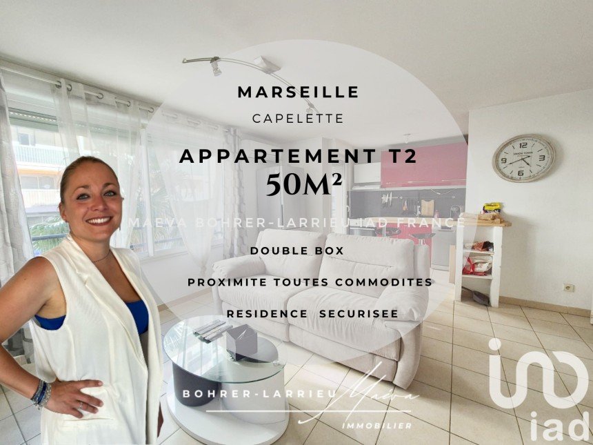 Apartment 2 rooms of 50 m² in Marseille (13010)