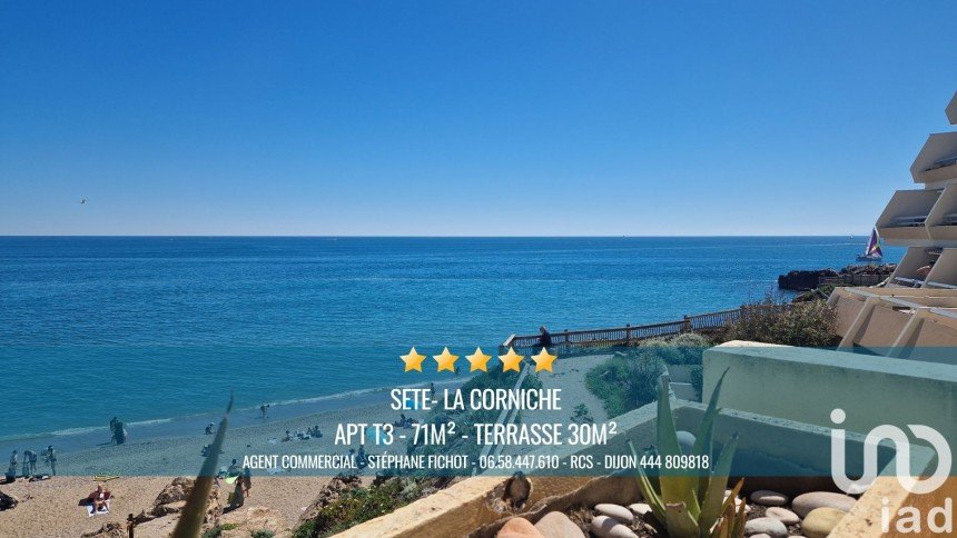 Apartment 3 rooms of 71 m² in Sète (34200)