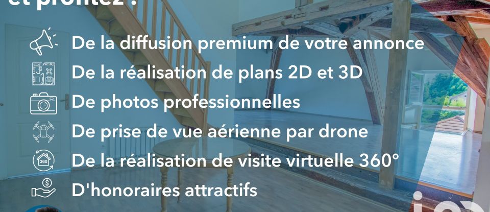 Duplex 5 rooms of 110 m² in L'Isle-sur-le-Doubs (25250)