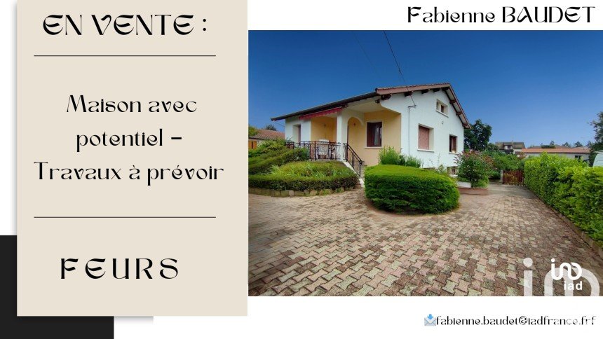 Traditional house 5 rooms of 75 m² in Feurs (42110)