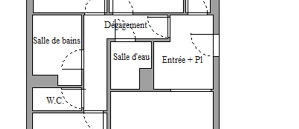 Appartement 4 pièces de 88 m² à Paris (75019)