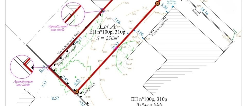 Terrain de 234 m² à Vertou (44120)