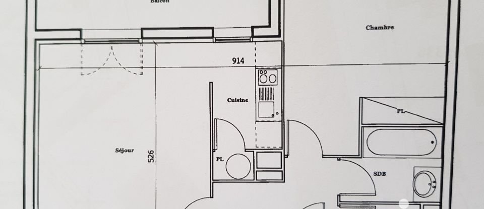 Appartement 2 pièces de 48 m² à Albert (80300)