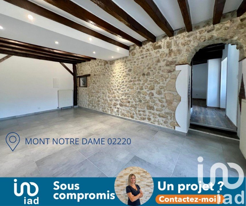 Maison de village 5 pièces de 80 m² à Mont-Notre-Dame (02220)