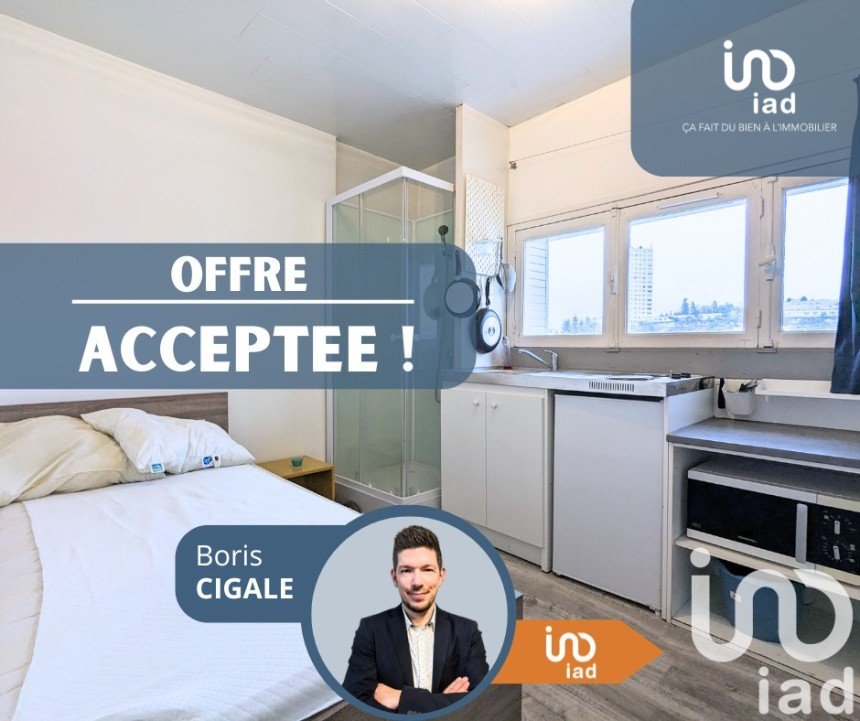 Studio 1 pièce de 9 m² à Saint-Étienne (42100)