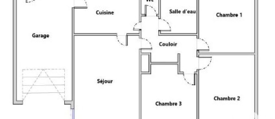 Maison 4 pièces de 68 m² à Tours (37100)