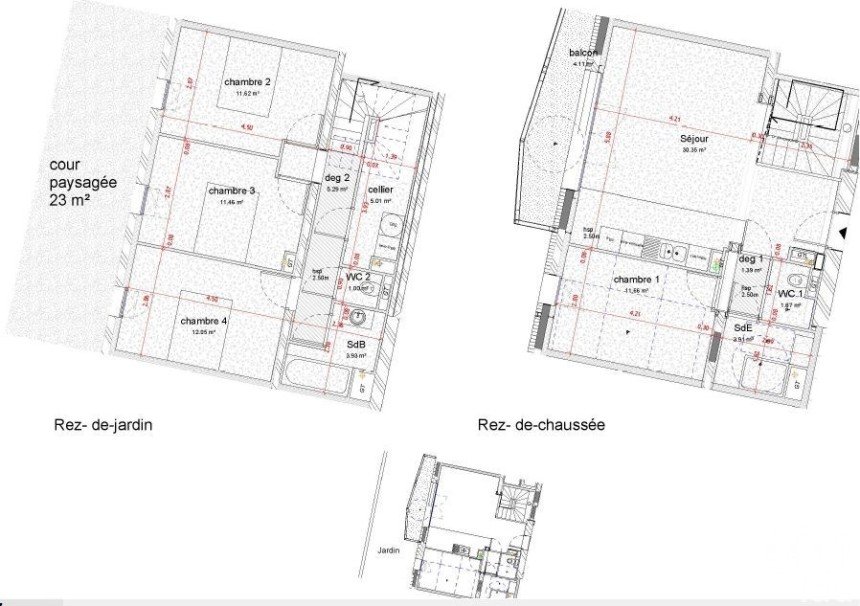 Apartment 5 rooms of 99 m² in Le Mans (72000)