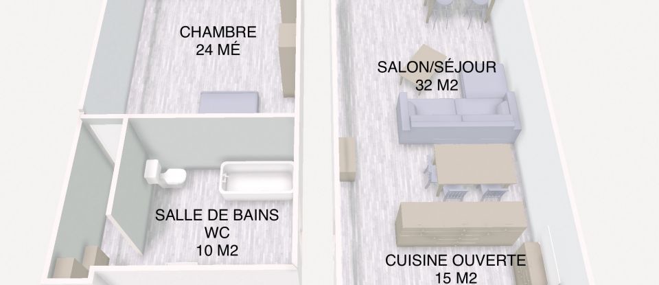 Immeuble de 381 m² à Ham-les-Moines (08090)