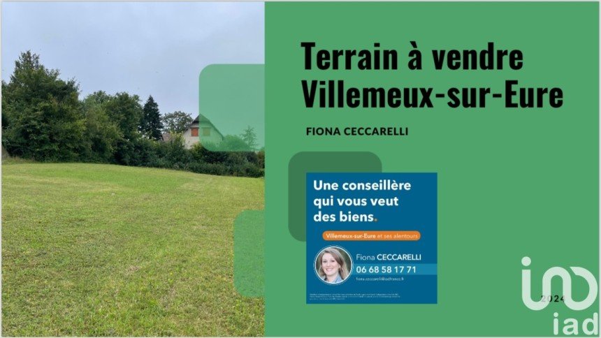 Land of 963 m² in Villemeux-sur-Eure (28210)