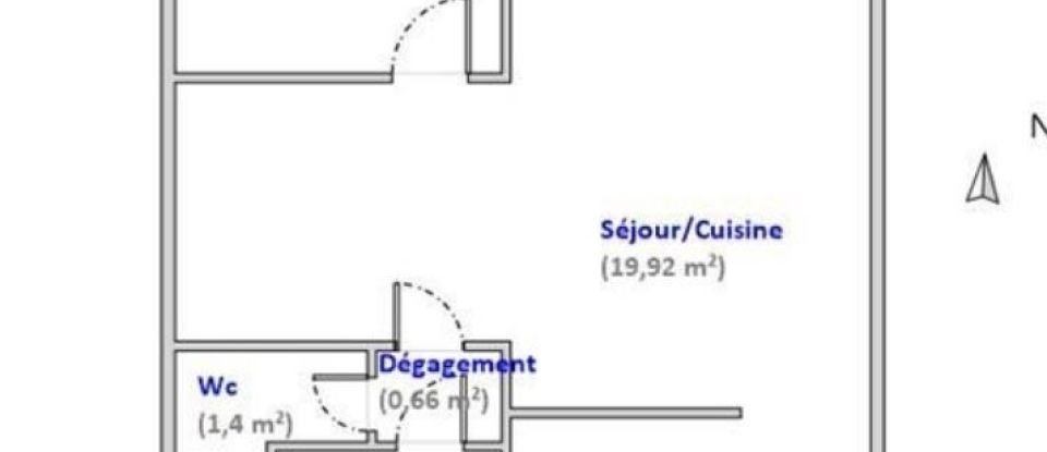 Appartement 2 pièces de 30 m² à Le Grau-du-Roi (30240)