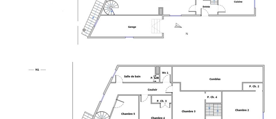 Maison 7 pièces de 165 m² à Lescure-d'Albigeois (81380)