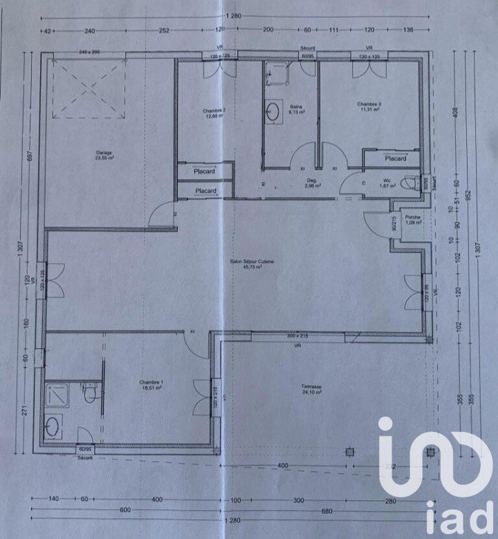 Maison traditionnelle 4 pièces de 98 m² à Maureillas-las-Illas (66480)