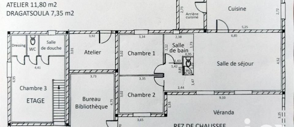 Maison 6 pièces de 170 m² à Montesquieu (34320)